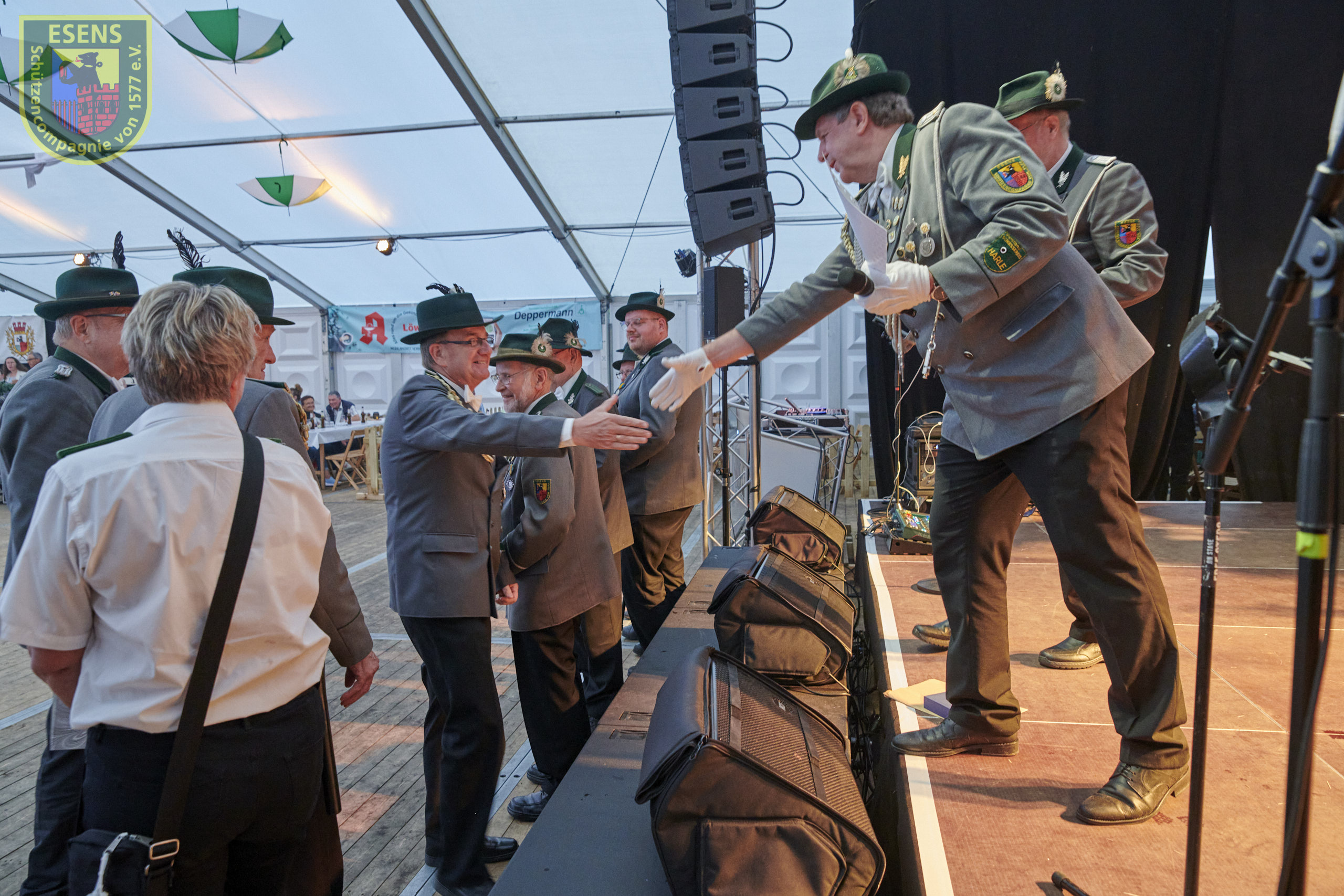 Schuetzencompagnie Esens 13 07 24 7 01 